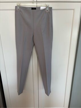 NWT White House Black Market Women's Skinny Ankle Dress Pants Light Gray Sz 0R
